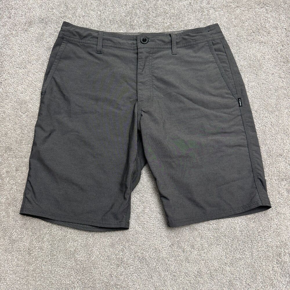 O'Neill Hybrid Boardshorts Mens 32 Gray Stretch Surf Walk Shorts Swim Trunks